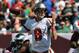 TAMPA, FL - OCTOBER 13: Quarterback Mike Glennon #8 of the Tampa Bay Buccaneers sets to pass against the Philadelphia Eagles October 13, 2013 at Raymond James Stadium in Tampa, Florida. The Eagles won 31 - 20. (Photo by Al Messerschmidt/Getty Images)