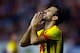 PAMPLONA, SPAIN - OCTOBER 19: Cesc Fabregas of FC Barcelona reacts as he failed to score during the La Liga match between CA Osasuna and FC Barcelona at El Sadar stadium on October 19, 2013 in Pamplona, Spain. (Photo by Gonzalo Arroyo Moreno/Getty Images)