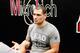 SAN JOSE, CA - OCTOBER 10, 2013: UFC fighter Cain Velasquez is interviewed during his media day workout at American Kickboxing Academy to promote his October 19, title fight with Junior dos Santos on October 10, 2013 in San Jose, California. (Photo by Alexis Cuarezma/Getty Images)