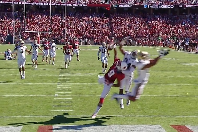 Stanford WR Hauls in Filthy One-Handed TD Catch Against UCLA