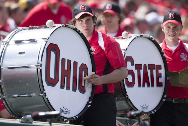 Video: Ohio State's Band Did an Awesome Collective Moonwalk Today