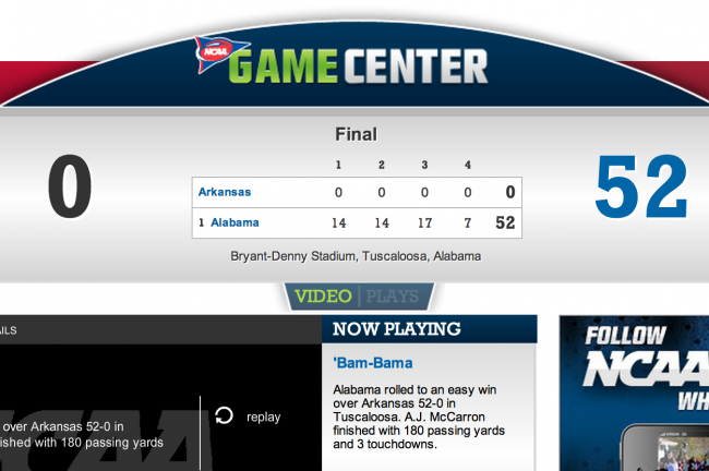 Pic courtesy, NCAA.com