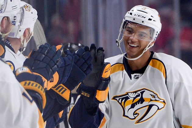 Jones Scores Late Game-Winner for Predators