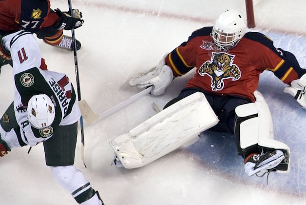 Panthers Top Wild in Shootout