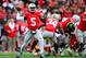 Braxton Miller passed for 222 yards and ran for 102 more against Iowa.