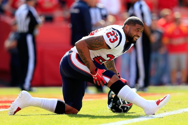 Arian Foster Questionable to Return vs. Chiefs Due to Hamstring Injury