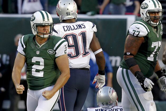 Jets Beat Patriots After Overtime Penalty Erases Missed Field Goal