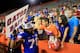 GAINESVILLE, FL - OCTOBER 05: Max Garcia #76 of the Florida Gators celebrates with fans following a victory over the Arkansas Razorbacks at Ben Hill Griffin Stadium on October 5, 2013 in Gainesville, Florida. (Photo by Sam Greenwood/Getty Images)