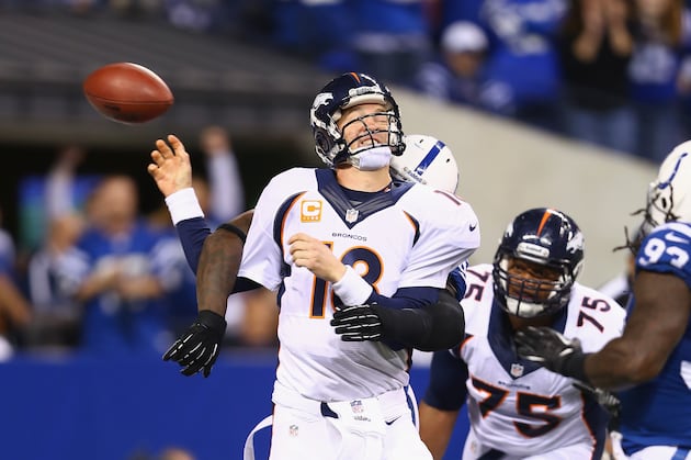 Colts Spoil Peyton Manning's Return to Indianpolis