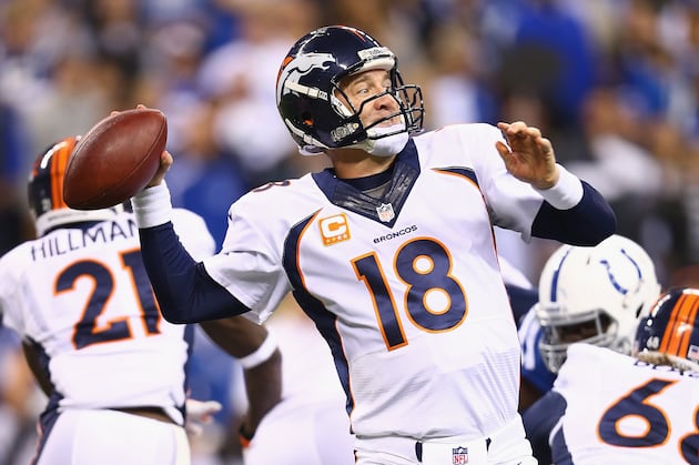 Peyton Manning Responds to 'Wobbly Passes' Question