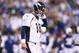 INDIANAPOLIS, IN - OCTOBER 20: Peyton Manning #18 of the Denver Broncos walks off of the field after an incomplete pass during the game against the Indianapolis Colts at Lucas Oil Stadium on October 20, 2013 in Indianapolis, Indiana. (Photo by Andy Lyons/Getty Images)