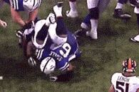 Kevin Vickerson Took a Cheap Shot on Samson Satele During Extra Point