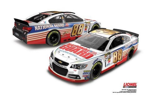 Dale Earnhardt Jr to Sport New-Look National Guard Chevy in 2014