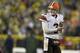 It's just not working out in Cleveland with Brandon Weeden as the quarterback.