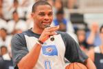 Report: Russell Westbrook Partially Practices
