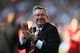 WEST BROMWICH, ENGLAND - MAY 19: Manchester United manager Sir Alex Ferguson applauds the crowd after his 1,500th and final match in charge of the club following the Barclays Premier League match between West Bromwich Albion and Manchester United at The Hawthorns on May 19, 2013 in West Bromwich, England. (Photo by Richard Heathcote/Getty Images)
