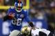 EAST RUTHERFORD, NJ - DECEMBER 09: Hakeem Nicks #88 of the New York Giants carries the ball as Patrick Robinson #21 of the New Orleans Saints defends on December 9, 2012 at MetLife Stadium in East Rutherford, New Jersey. (Photo by Elsa/Getty Images)