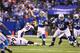 INDIANAPOLIS, IN - OCTOBER 20: Andrew Luck #12 of the Indianapolis Colts passes against the Denver Broncos at Lucas Oil Stadium on October 20, 2013 in Indianapolis, Indiana. The Colts beat the Broncos 39-33. (Photo by Dilip Vishwanat/Getty Images)