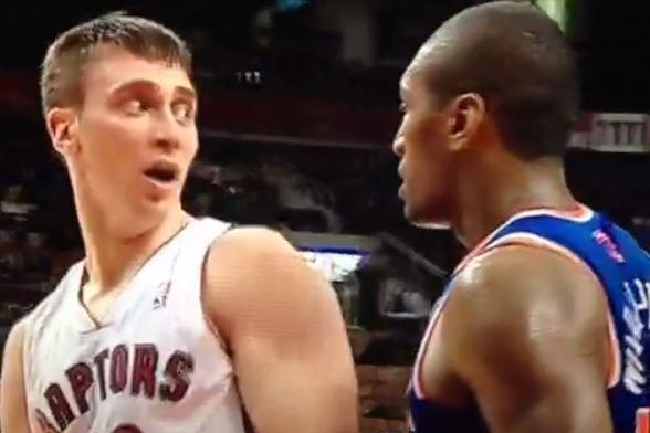 Tyler Hansbrough Has a Change of Heart When He Realizes Who's Messing with Him