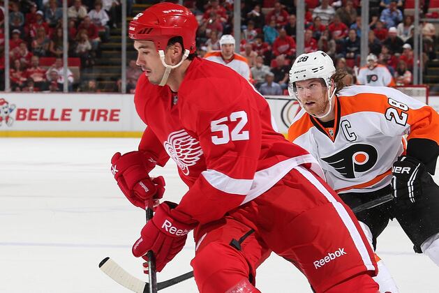 Wings' Ericsson (Shoulder) out 2-3 Weeks