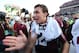 Sep 14, 2013; College Station, TX, USA; Texas A&M Aggies quarterback Johnny Manziel (2) meets with Alabama Crimson Tide players at Kyle Field. Alabama Crimson Tide beat the Texas A&M Aggies 49-42. Mandatory Credit: Matthew Emmons-USA TODAY Sports