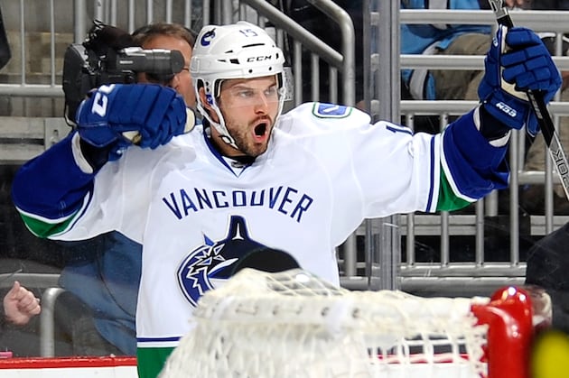 Canucks Newcomer Brad Richardson Relishes Role