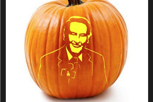 Now You Can Carve Vin Scully's Face into a Pumpkin