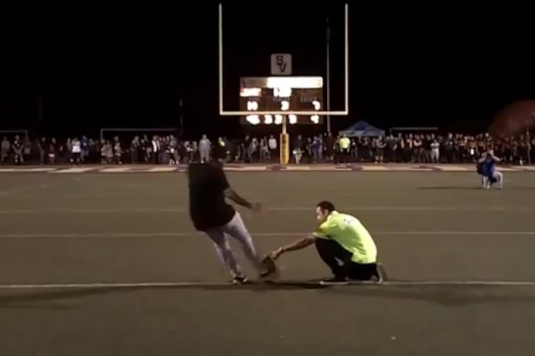 High Schooler Loses Shoe During Halftime Kick and Still Nails FG to Win Car