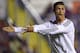 VALENCIA, SPAIN - OCTOBER 05: Cristiano Ronaldo of Real Madrid reacts during the La Liga match between Levante UD and Real Madrid at Ciutat de Valencia on October 5, 2013 in Valencia, Spain. (Photo by Manuel Queimadelos Alonso/Getty Images)