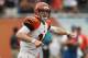 CHICAGO, IL - SEPTEMBER 08: Andy Dalton #14 of the Cincinnati Bengals calls a formation against the Chicago Bears at Soldier Field on September 8, 2013 in Chicago, Illinois. The Bears defeated the Bengals 24-21. (Photo by Jonathan Daniel/Getty Images)