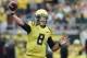 Sep 14, 2013; Eugene, OR, USA; Oregon Ducks quarterback Marcus Mariota (8) throws the ball in the second half against the Tennessee Volunteers at Autzen Stadium. Mandatory Credit: Scott Olmos-USA TODAY Sports