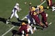 TEMPE, AZ - OCTOBER 19: Quarterback Keith Price #17 of the Washington Huskies throws a pass over defensive tackle Will Sutton #90 of the Arizona State Sun Devils during the first quarter of the college football game at Sun Devil Stadium on October 19, 2013 in Tempe, Arizona. The Sun Devils defeated the Huskies 53-24. (Photo by Christian Petersen/Getty Images)