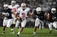STATE COLLEGE, PA - OCTOBER 27: Quarterback Braxton Miller #5 of the Ohio State Buckeyes rushes past linebacker Glenn Carson #40 of the Penn State Nittany Lions in the second quarter at Beaver Stadium on October 27, 2012 in State College, Pennsylvania. (Photo by Patrick Smith/Getty Images)