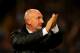LONDON, ENGLAND - OCTOBER 21: Ian Holloway the Crystal Palace manager greets the fans prior to kickoff during the Barclays Premier League match between Crystal Palace and Fulham at Selhurst Park on October 21, 2013 in London, England. (Photo by Clive Rose/Getty Images)