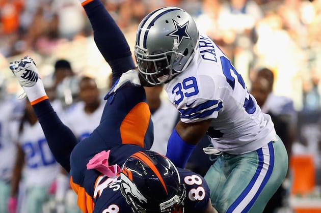 Brandon Carr Is Up to the Challenge That Awaits Him in Megatron