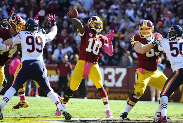 What to Expect from Robert Griffin III, Redskins Offense in Week 8 Matchup