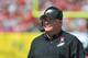 TAMPA, FL - OCTOBER 13: QCoach Chip Kelly of the Philadelphia Eagles watches play against the Tampa Bay Buccaneers October 13, 2013 at Raymond James Stadium in Tampa, Florida. The Eagles won 31 - 20. (Photo by Al Messerschmidt/Getty Images)