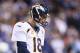 INDIANAPOLIS, IN - OCTOBER 20: Peyton Manning #18 of the Denver Broncos walks off of the field after a fumble during the game against the Indianapolis Colts at Lucas Oil Stadium on October 20, 2013 in Indianapolis, Indiana. (Photo by Andy Lyons/Getty Images)