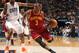 CHARLOTTE, NC - APRIL 17: Dion Waiters #3 of the Cleveland Cavaliers drives to the basket against the Charlotte Bobcats of the Charlotte Bobcats at the Time Warner Cable Arena on April 17, 2013 in Charlotte, North Carolina. NOTE TO USER: User expressly acknowledges and agrees that, by downloading and or using this photograph, User is consenting to the terms and conditions of the Getty Images License Agreement. Mandatory Copyright Notice: Copyright 2013 NBAE (Photo by Brock Williams-Smith/NBAE via Getty Images)