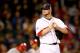 BOSTON, MA - OCTOBER 23: Jon Lester #31 of the Boston Red Sox looks on against the St. Louis Cardinals during Game One of the 2013 World Series at Fenway Park on October 23, 2013 in Boston, Massachusetts. (Photo by Elsa/Getty Images)