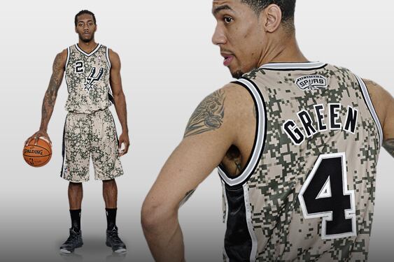 Spurs Unveil New Military-Inspired Uniforms