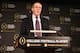 IRVING, TX - OCTOBER 16: Bill Hancock, executive director of the College Football Playoff, announces the members of the College Football Playoff selection committee on October 16, 2013 in Irving, Texas. Condoleezza Rice, Stanford University professor and former United States Secretary of State, was chosen to serve as one of the 13 members that will select four teams to compete in the first playoff at the end of the 2014 season. (Photo by Tom Pennington/Getty Images)