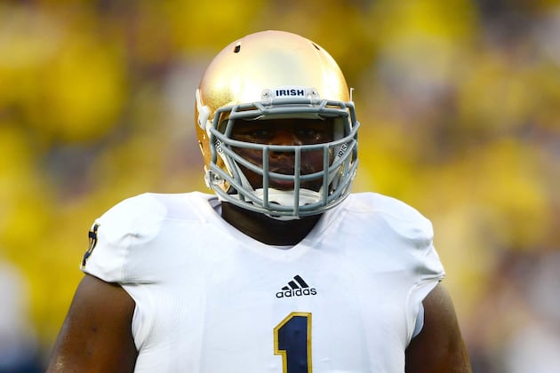 Notre Dame DT Louis Nix out for Air Force Game with Shoulder Injury