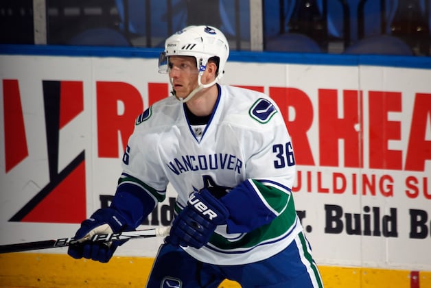 Jannik Hansen out vs. Devils with Upper-Body Injury