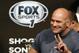 Aug 16, 2013; Boston, MA, USA; UFC president Dana White during the weigh-ins for the UFC fights at TD Garden tomorrow night. Mandatory Credit: Winslow Townson-USA TODAY Sports