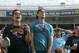 Oct 20, 2013; Jacksonville, FL, USA; Jacksonville Jaguars fans react in the final minute of the second quarter of their game against the San Diego Chargers at EverBank Field. The San Diego Chargers defeated the Jacksonville Jaguars 24-6. Mandatory Credit: Phil Sears-USA TODAY Sports