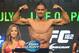 Jul 5, 2013; Las Vegas, NV, USA; Mark Munoz during the weighs-in for his UFC fight at the Mandalay Bay Event Center. Munoz takes on Tim Boetsch at the MGM Grand Garden Arena July 6. Mandatory Credit: Jayne Kamin-Oncea-USA TODAY Sports