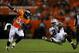Kayvon Webster (left) has been impressive in relief of Champ Bailey so far this season.