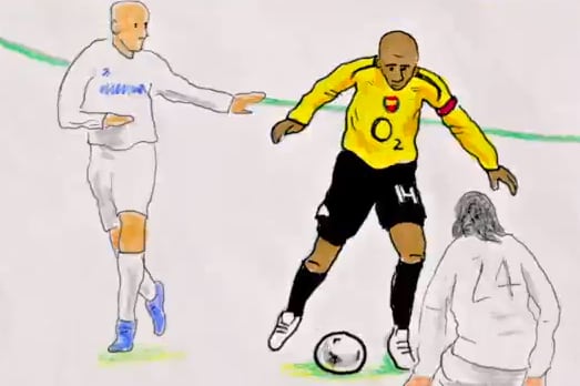 Amazing Thierry Henry 'Flipbook' Depicts French Legends Glittering Career
