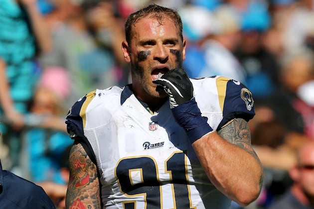 Chris Long Fined $15,750 for Throwing a Punch During Sunday's Game vs. Rams